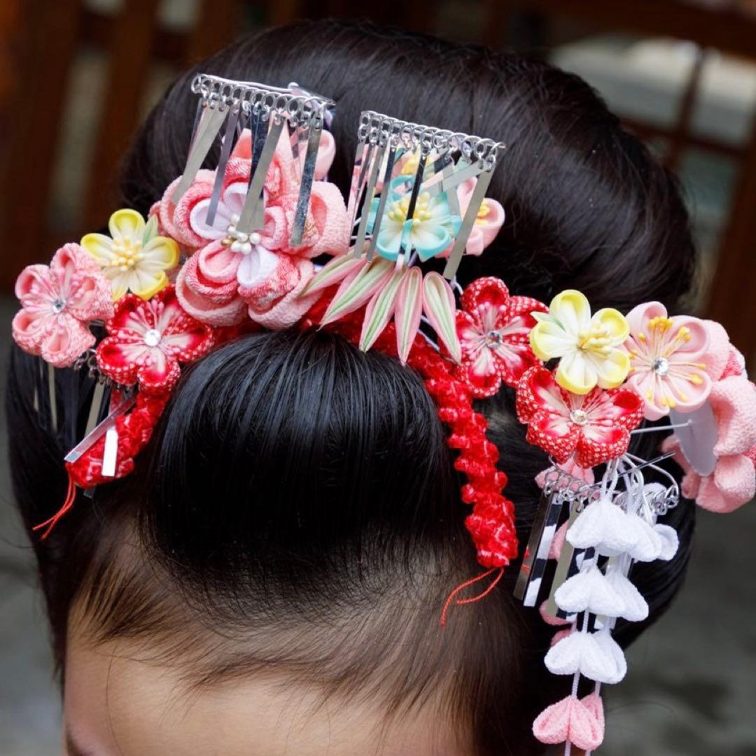 七五三 髪飾りセット 勝山　ちんころ　かのこ