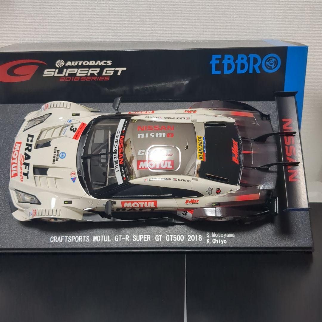 希少1/18スケール クラフトスポーツモチュールGT-R 2018 エブロ
