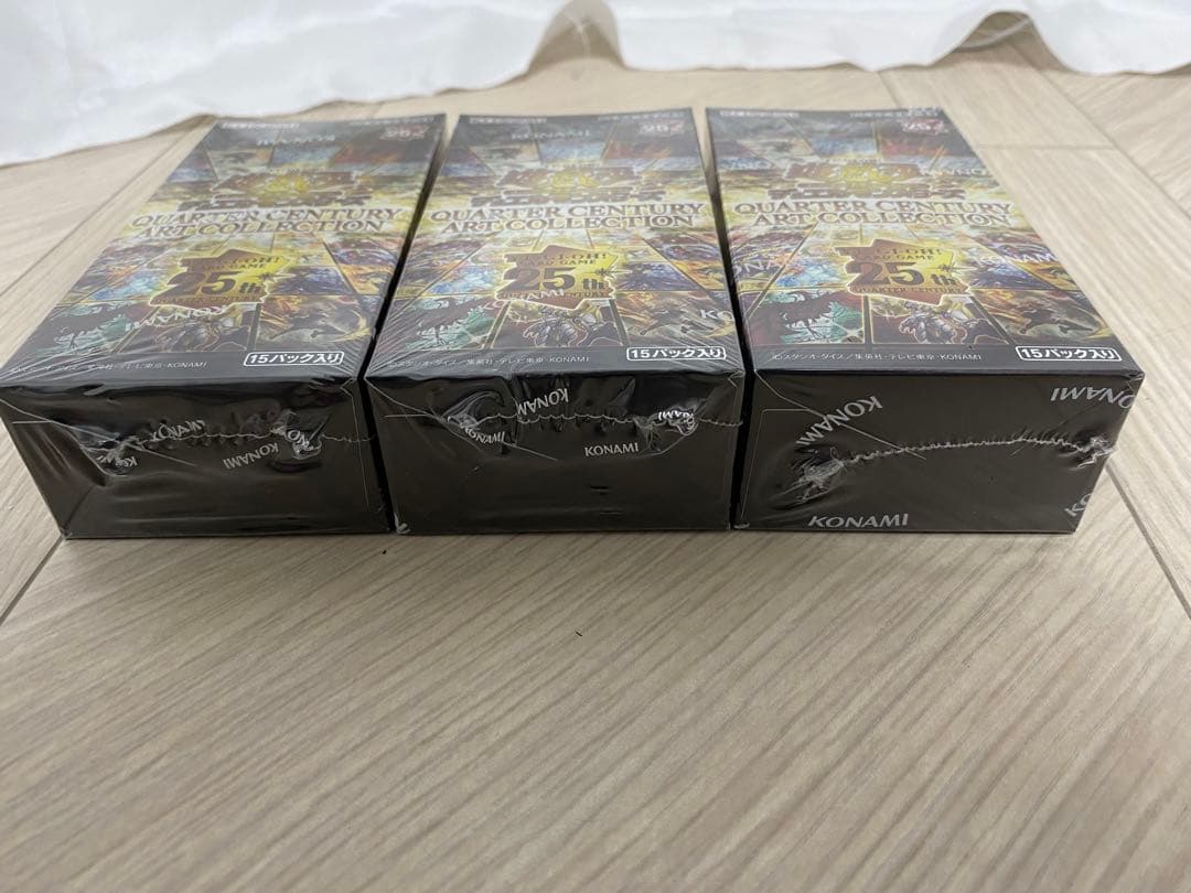 遊戯王　クォーターセンチュリーアートコレクション 3パック