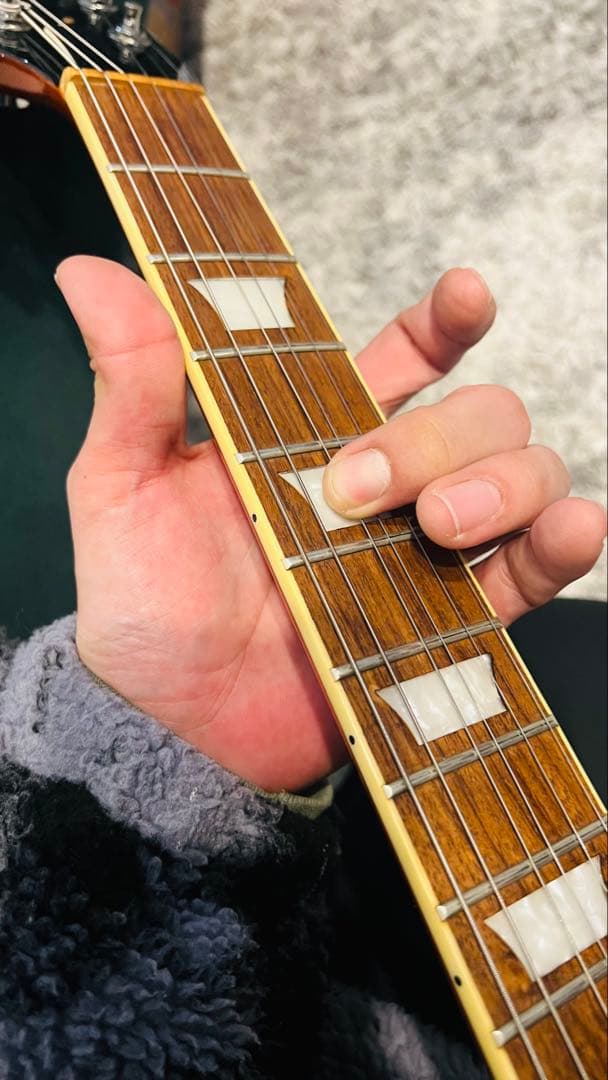 LaidBack レスポール　虎メイプル