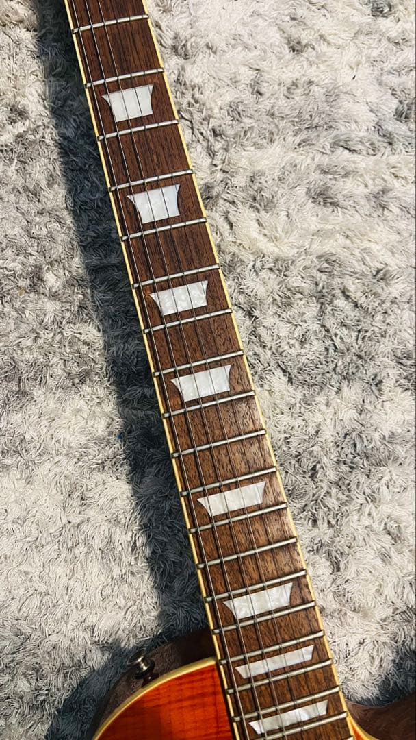 LaidBack レスポール　虎メイプル