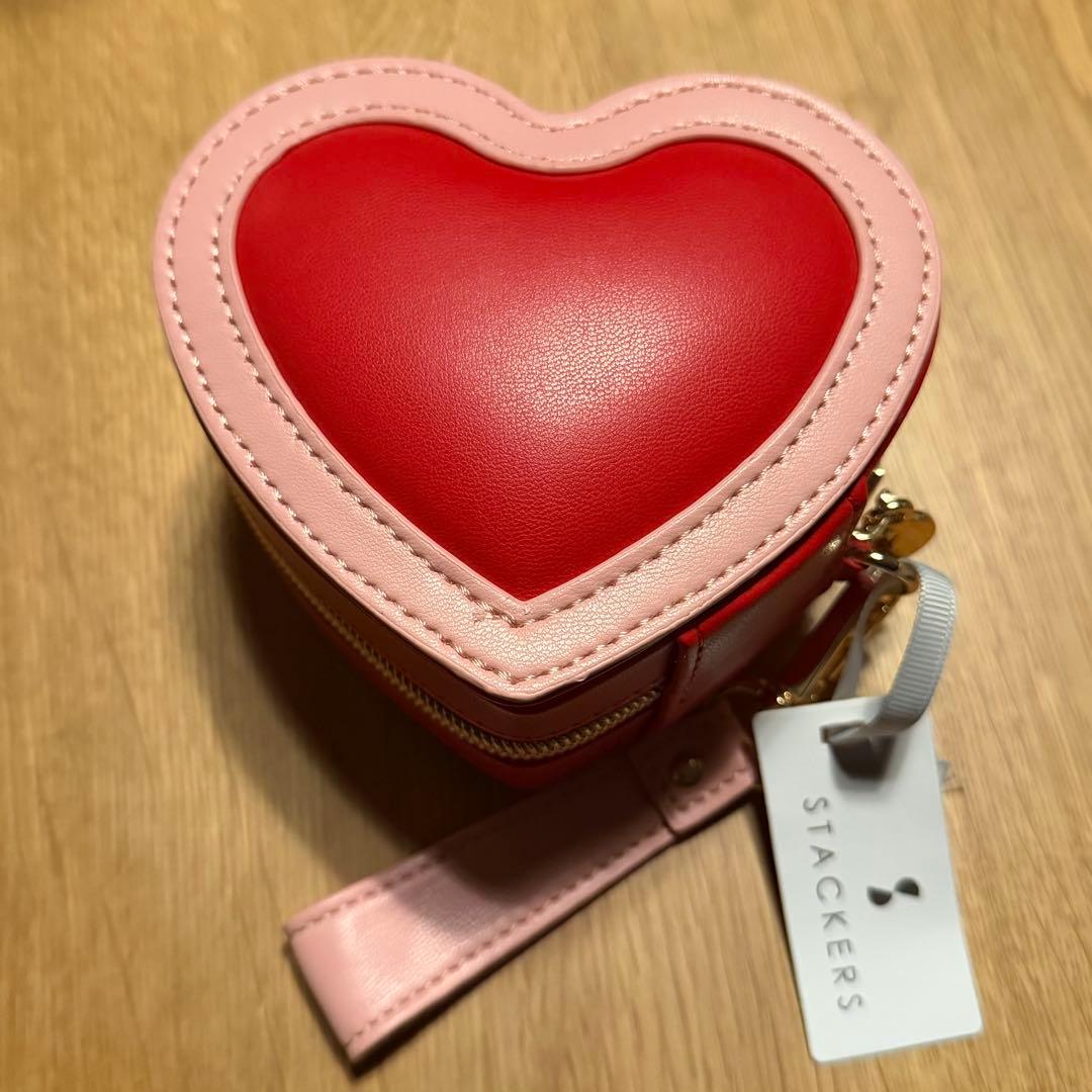 STACKERS ♡ ハート トラベル ジュエリーケース