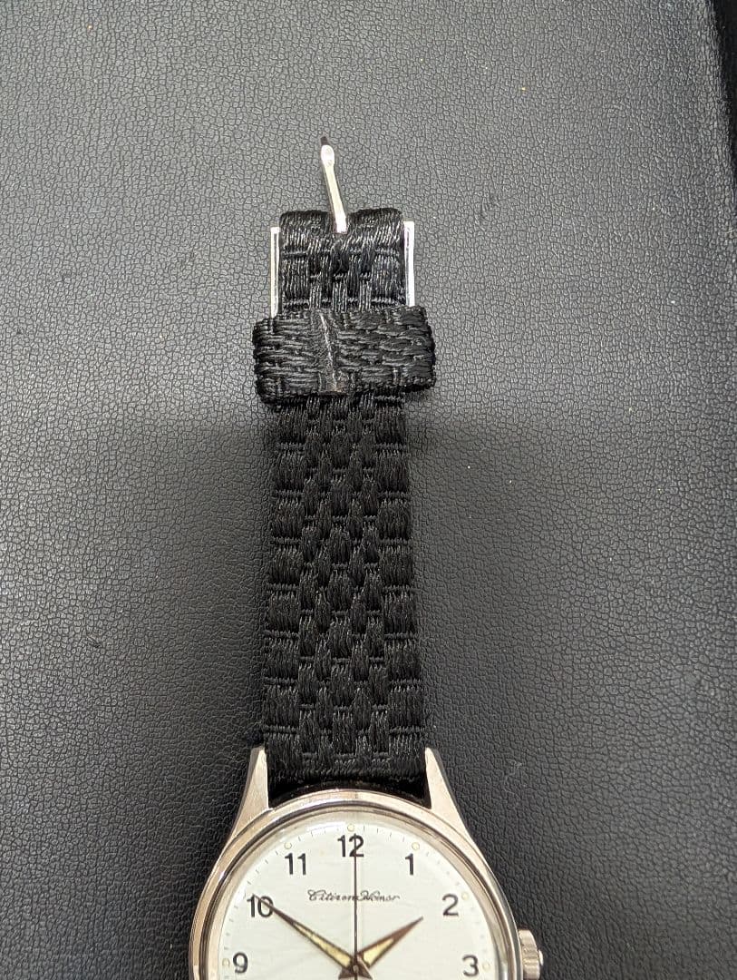 CITIZEN シチズン 昭50 岡鉄 腕時計 JR鉄道時計