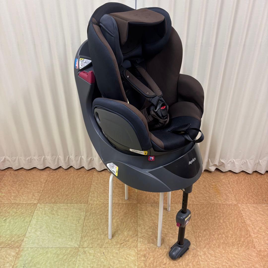 極上クリーニング済☆綺麗☆　新生児OK　アップリカ　ディアターンプラス　ブラウン