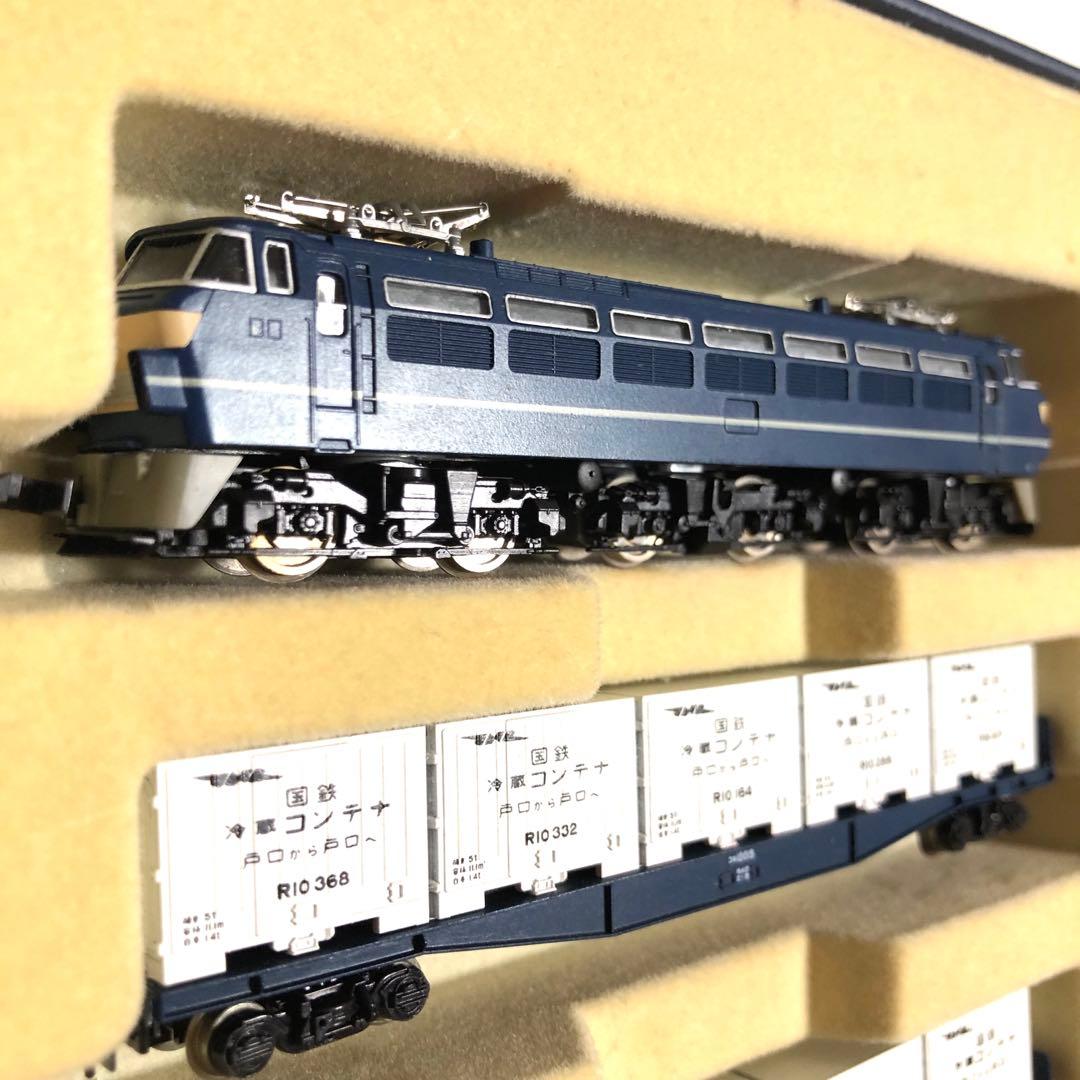 絶版 KATO コキフ10000冷蔵・コキ10000 EF66