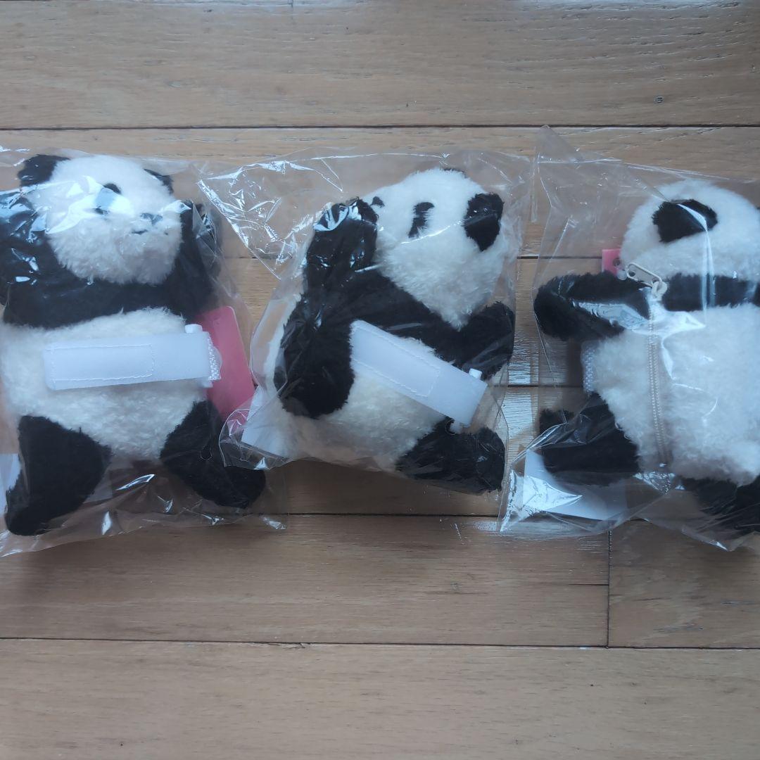 YOU＋MORE！いっしょにお出かけ 赤ちゃんパンダのよじよじポーチ フェリシモ