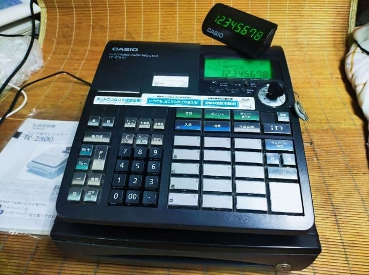 カシオレジスター　TE-2500　15部門　719330