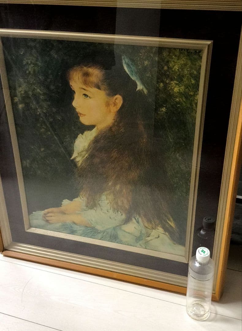 ルノワール　イレーヌ嬢の肖像　複製画