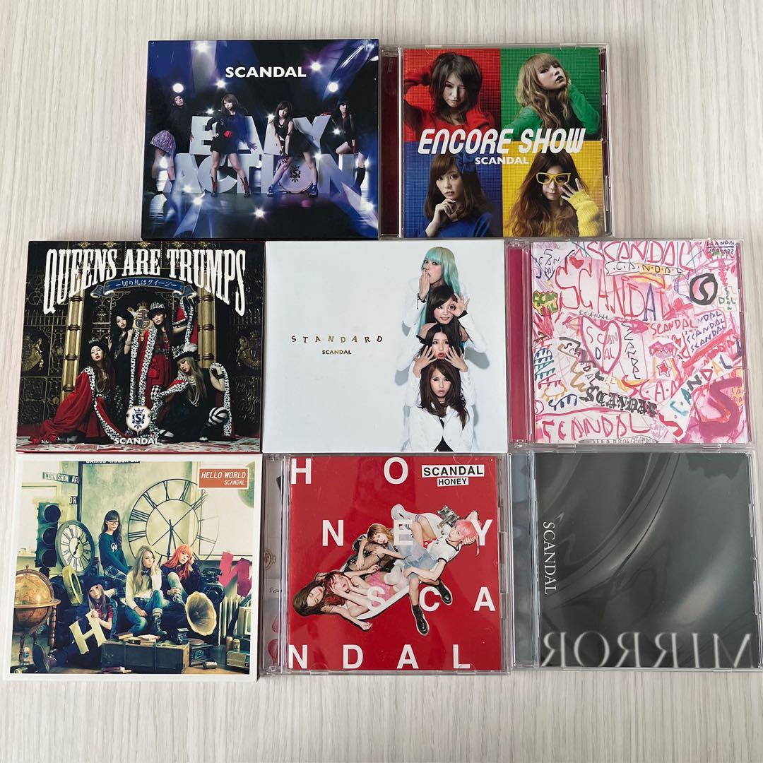 SCANDAL CDDVDラバーバンド缶バッジクリアファイル