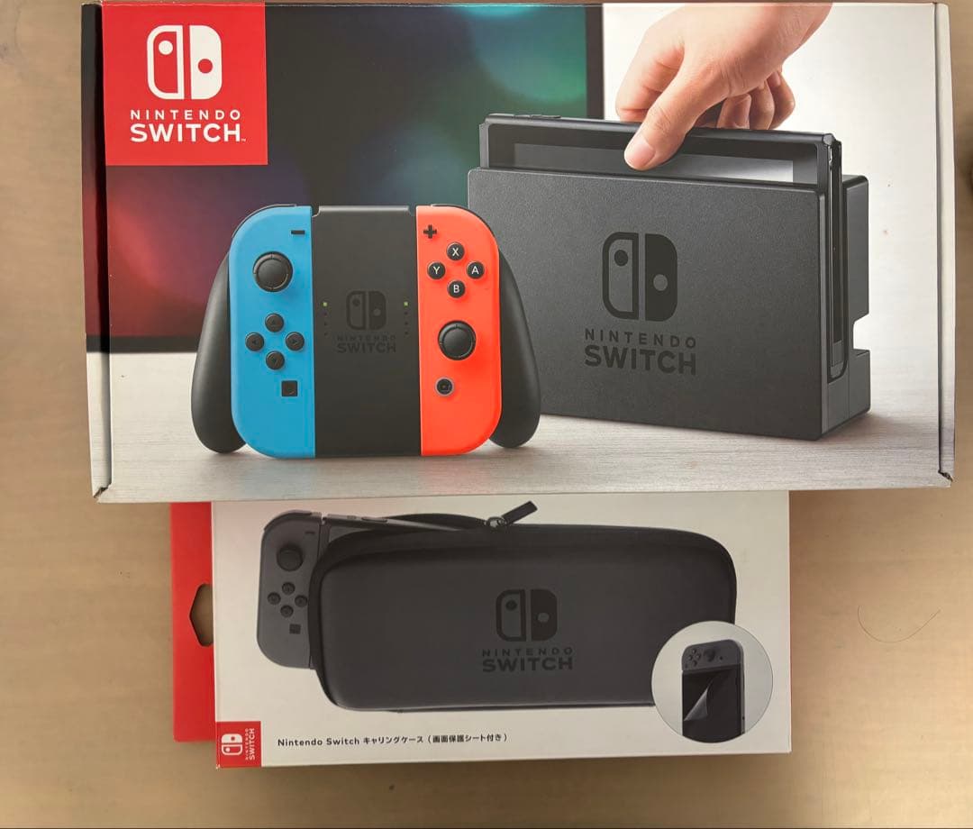 さち様Nintendo Switch 本体、付属品、純正ケース