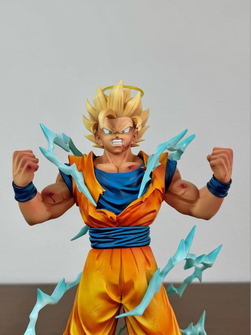 ドラゴンボール 孫悟空リペイント 三次元彩色　フィギュア