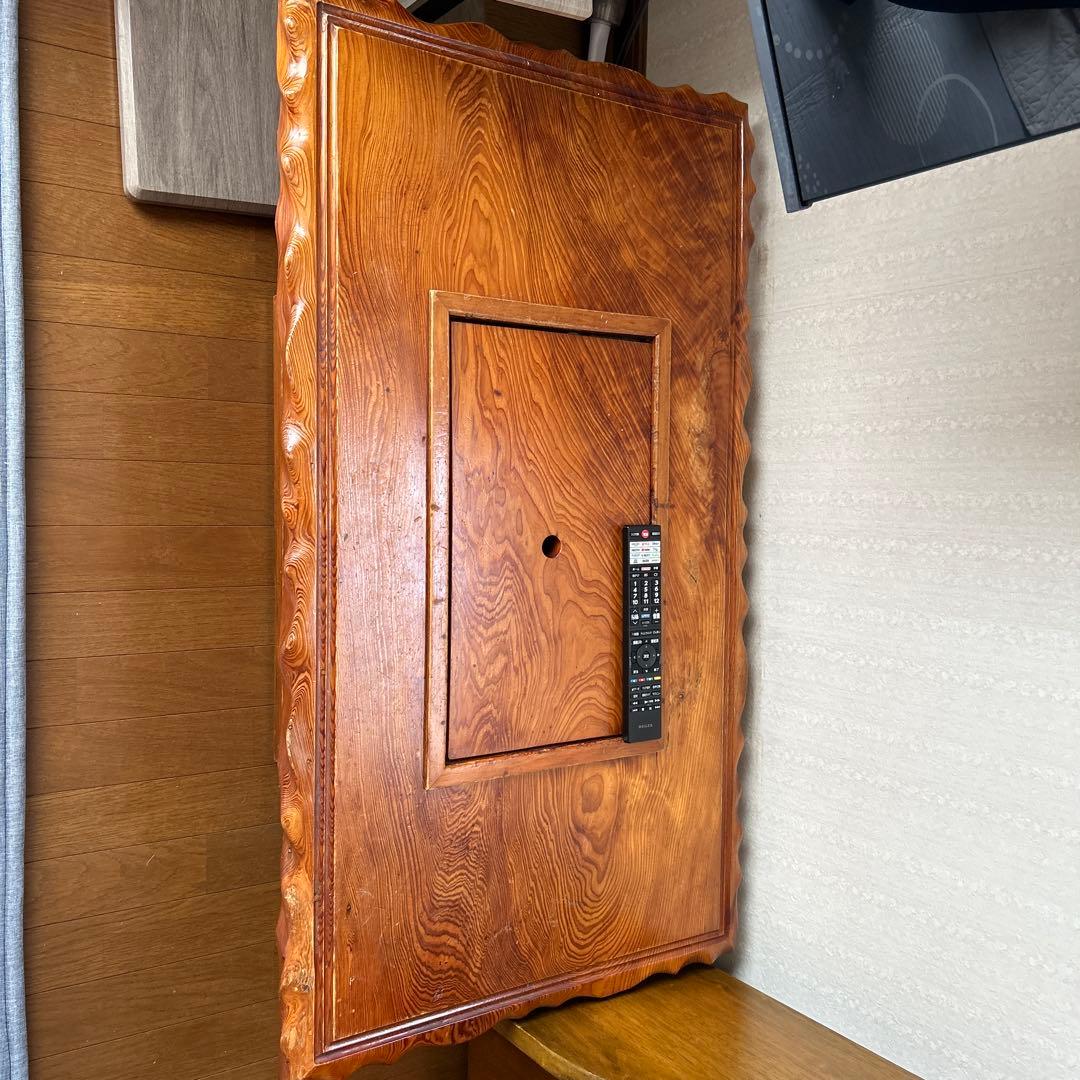 屋久杉（保証書無し）⁈囲炉裏、長火鉢、酒の燗2、職人技木の組込み！