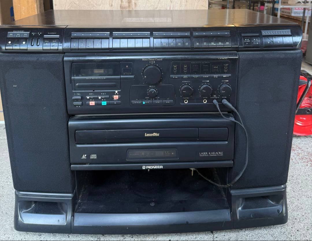 送料込み！Pioneer LK-800 レーザーカラオケシステム