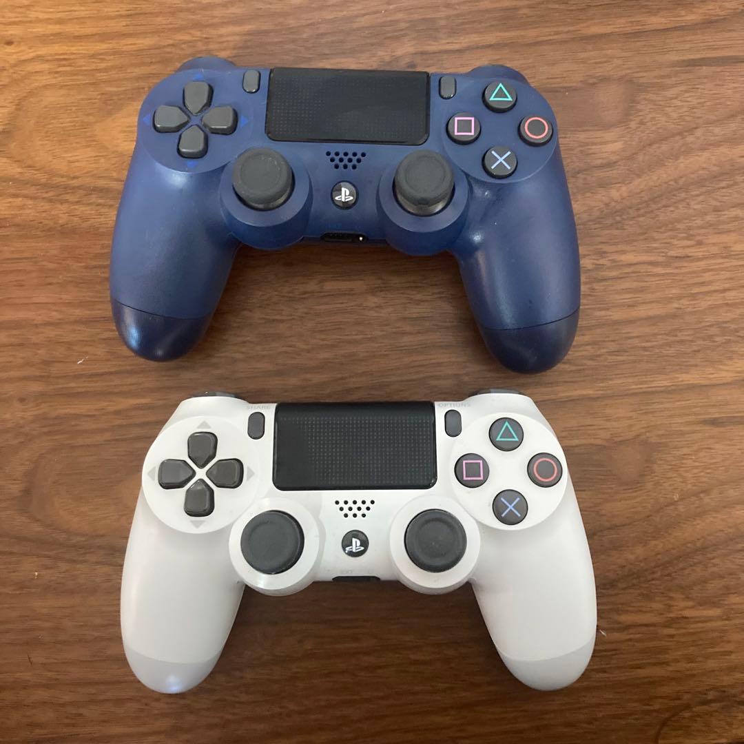 ソニー PS4 ホワイト 500GB CUH-2200A コントローラー2台