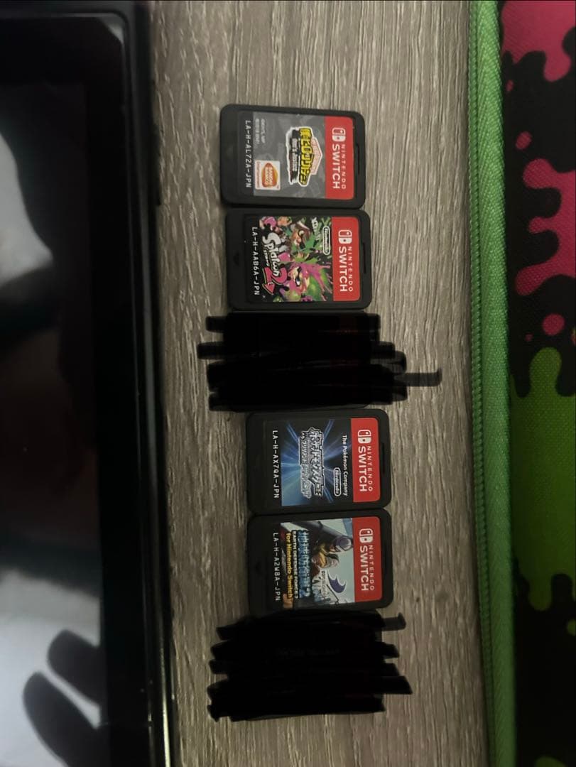 Switchとカセット4点