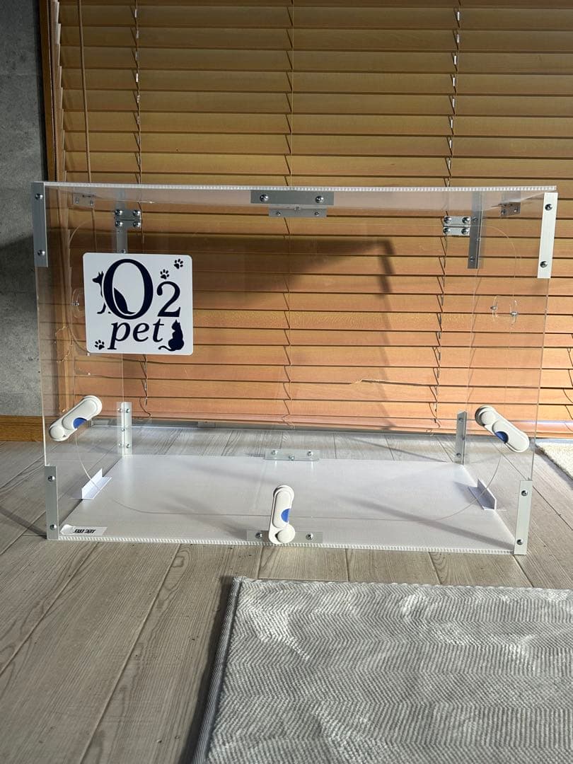 O2 pet アクリル製ペット用スタンド 中型