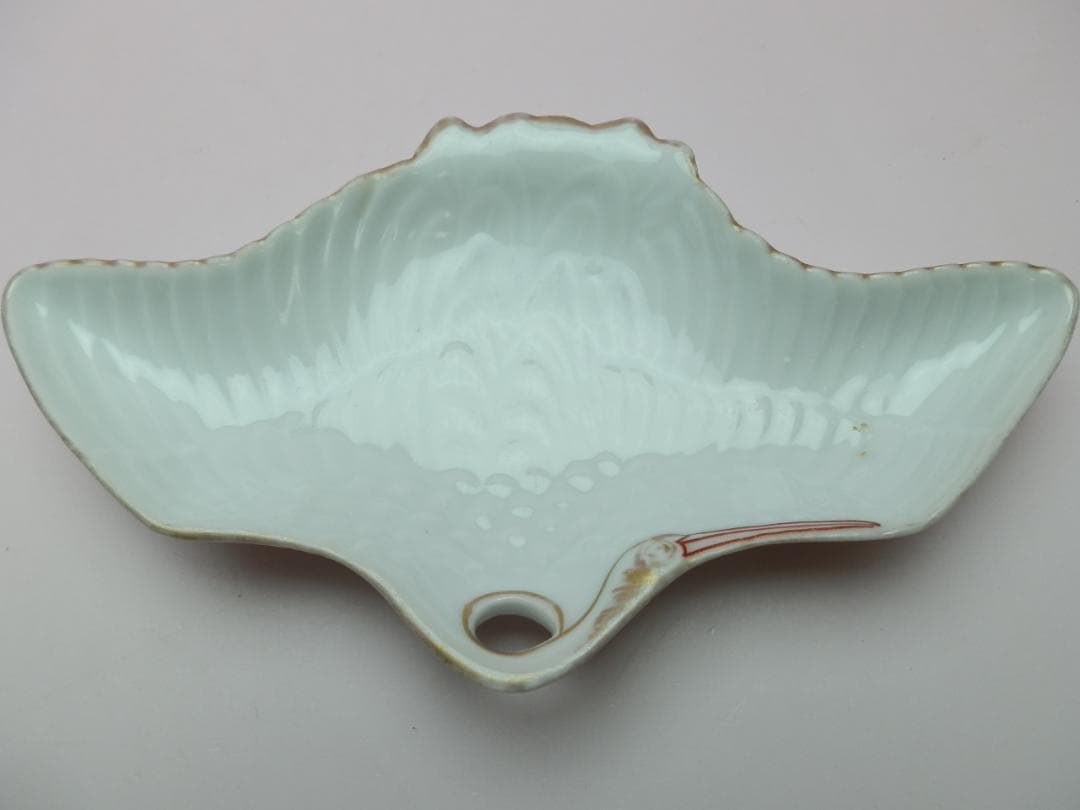 時代 鶴形 皿 向付 5客 セット 70916