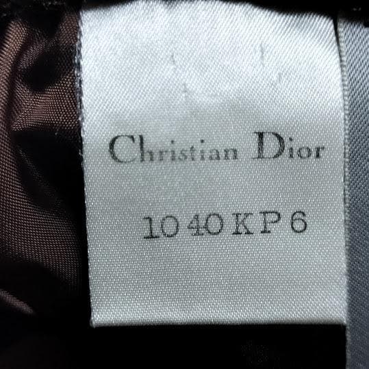 Christian Dior クリスチャンディオール ウールスカート　カーキ