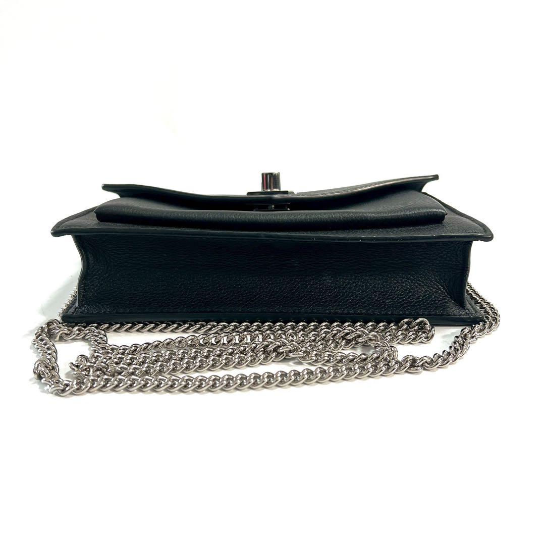 ルイヴィトン ショルダーバッグ ポシェット ロックミー チェーン ロゴ ノワール