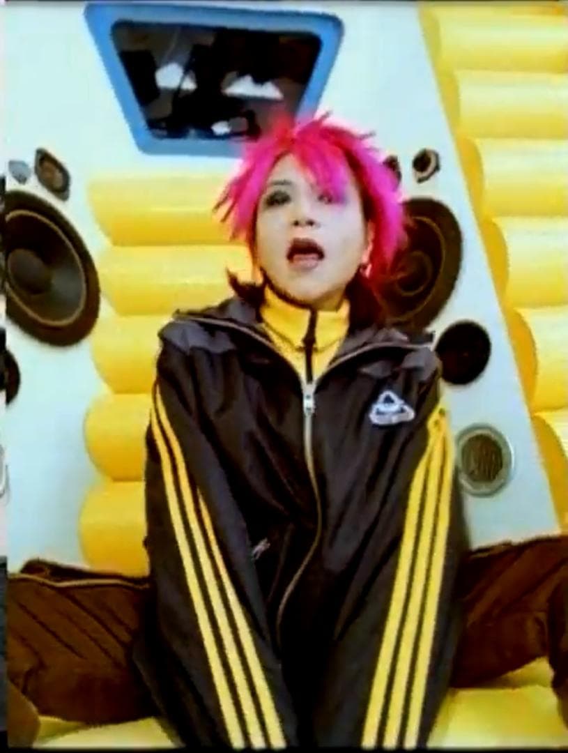 正規品　サイズ４　hideサイドカーブジャージ　イエロー　LEMONeD