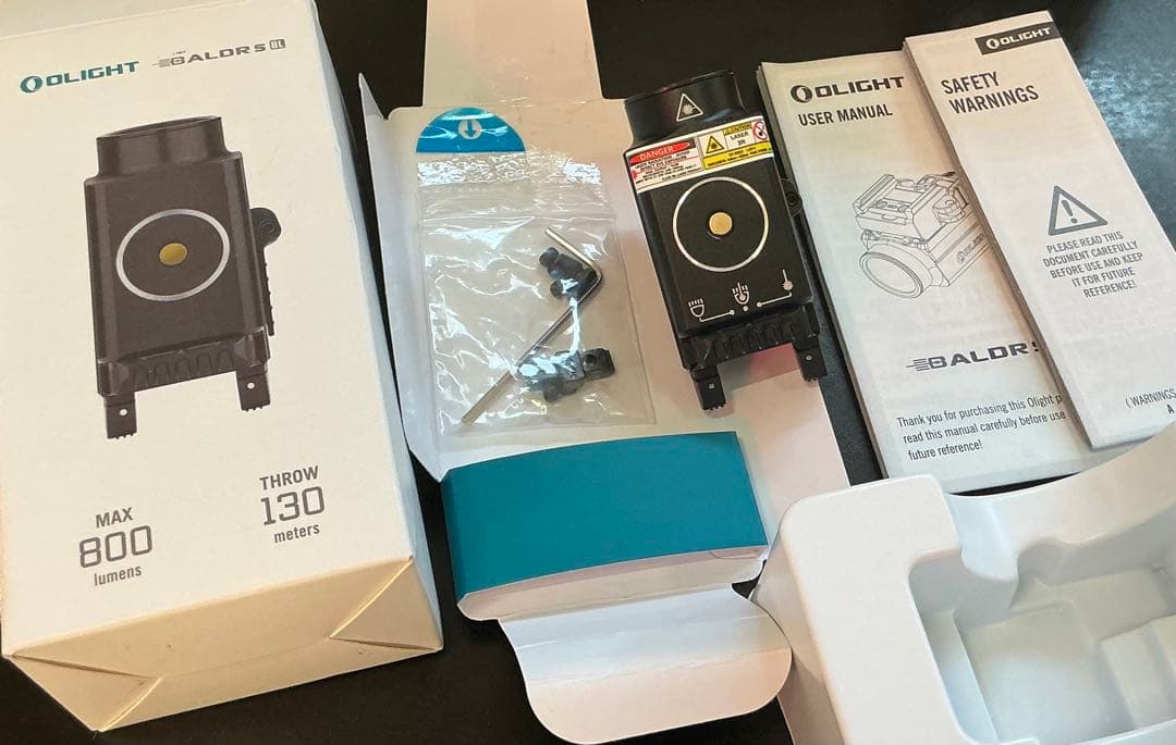 Baldr s bl タクティカルオーライト レーザー　olight