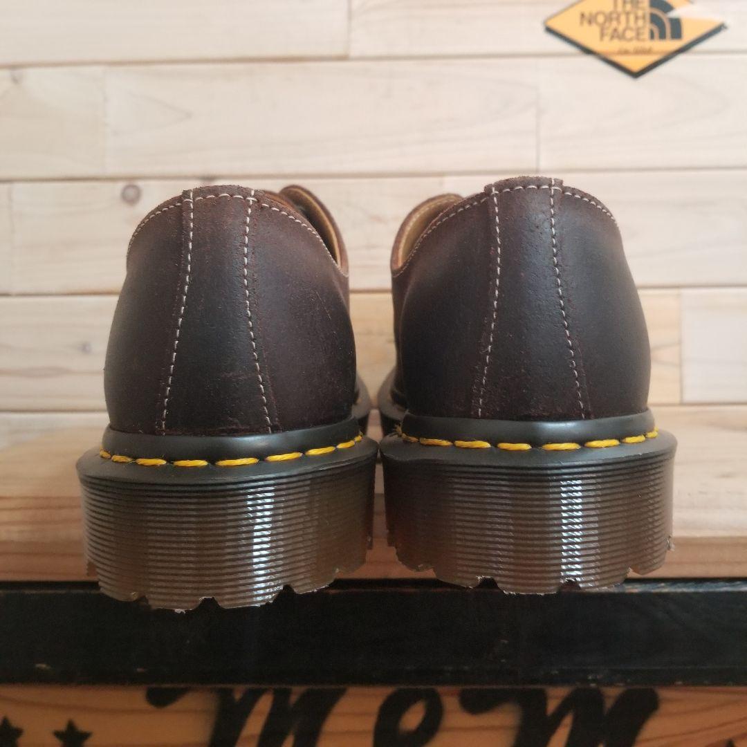 未使用　Dr.martens 1461 イングランド製　3ホール　26.0　茶