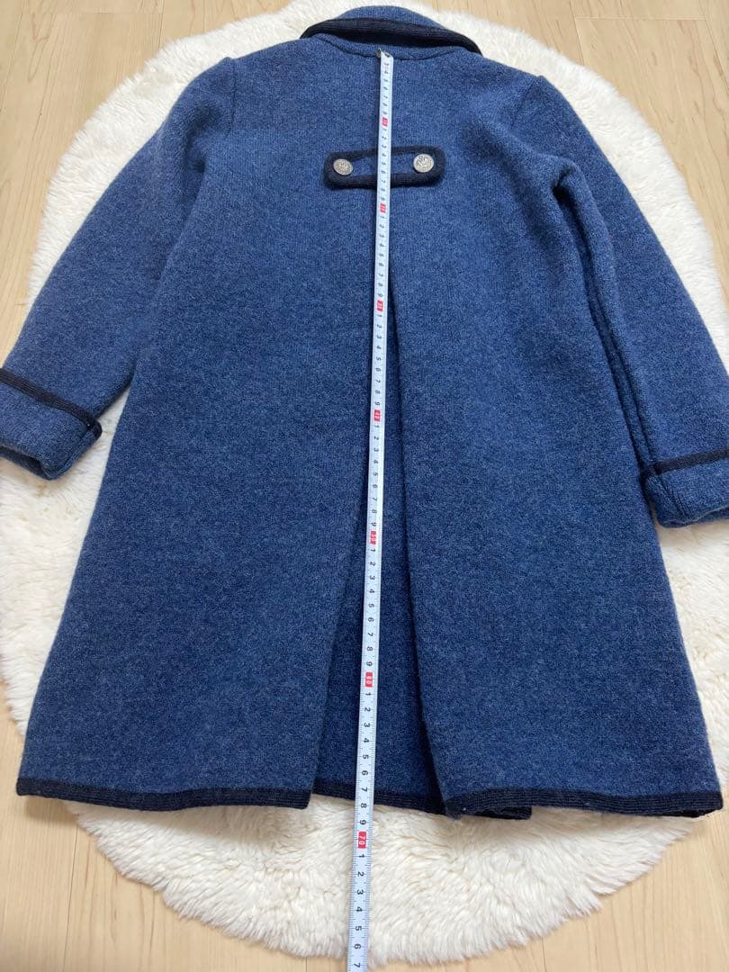 美品　Amaia Kid アマイアキッズ　ウールコート　8