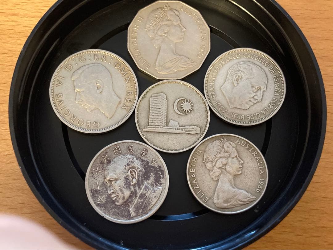 外国　　6枚　旧貨幣　まとめ売り