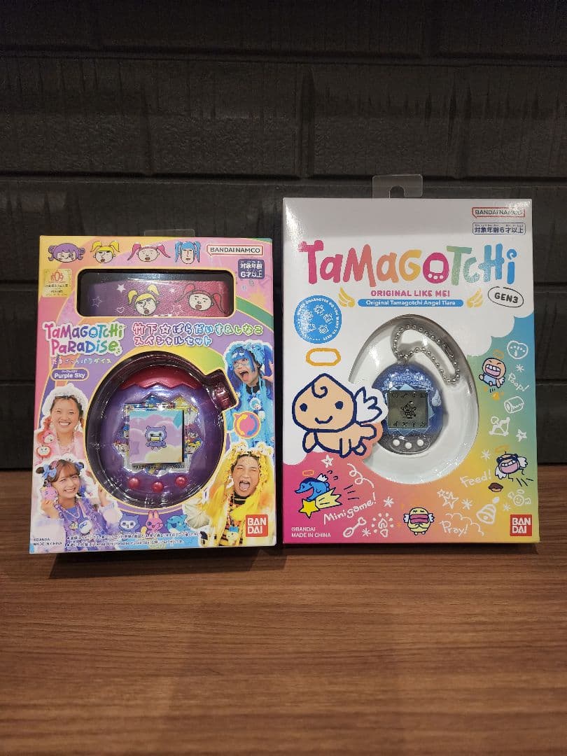 たまごっちパラダイス竹下パラダイス&しなこスペシャルセット　たまごっちGEN3