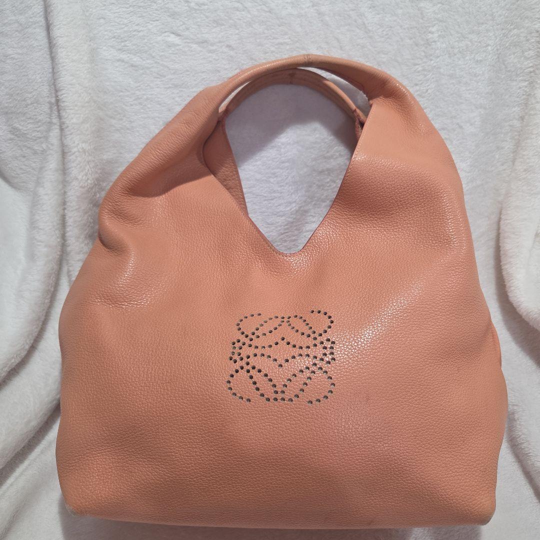 LOEWE ピンク ハンドバッグ 保存袋付き