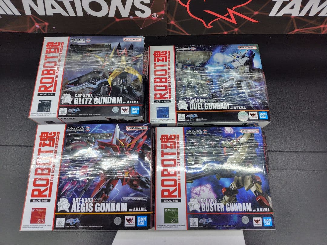 ROBOT魂 ストライク デュエル バスター ブリッツ イージス