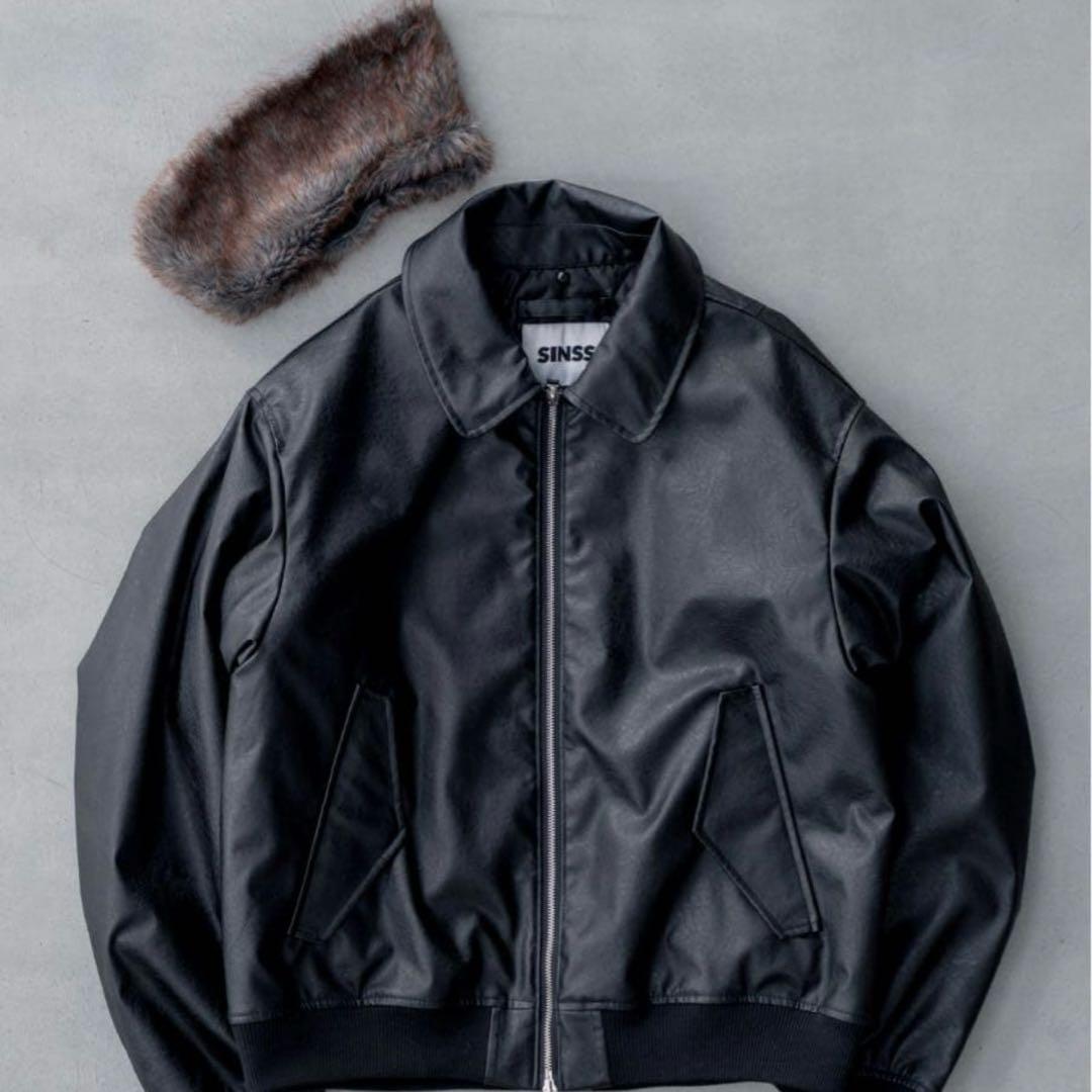 わははさん専用 sinss Compact fur blouson