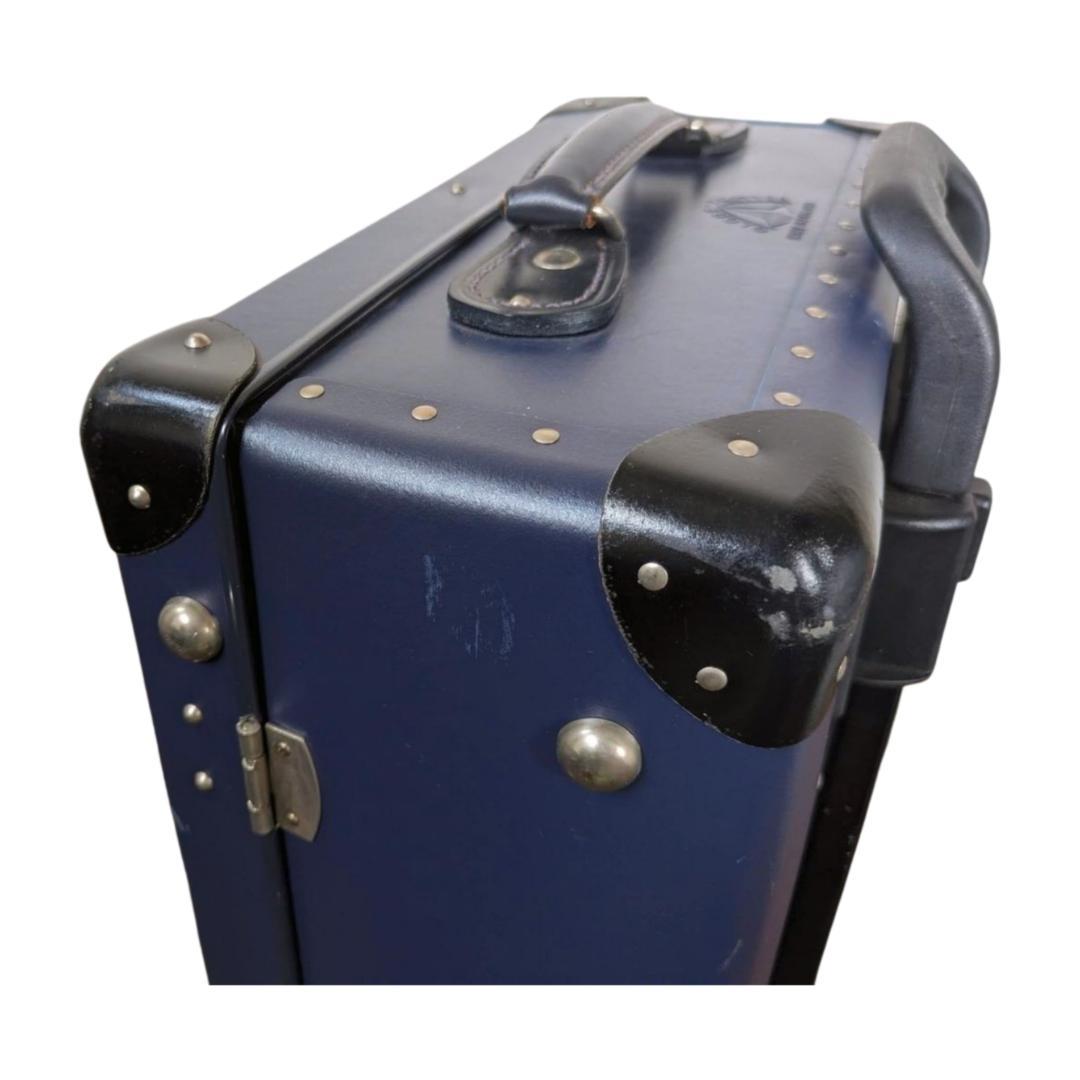 GLOBE TROTTER グローブトロッター スーツケース ネイビー 二輪