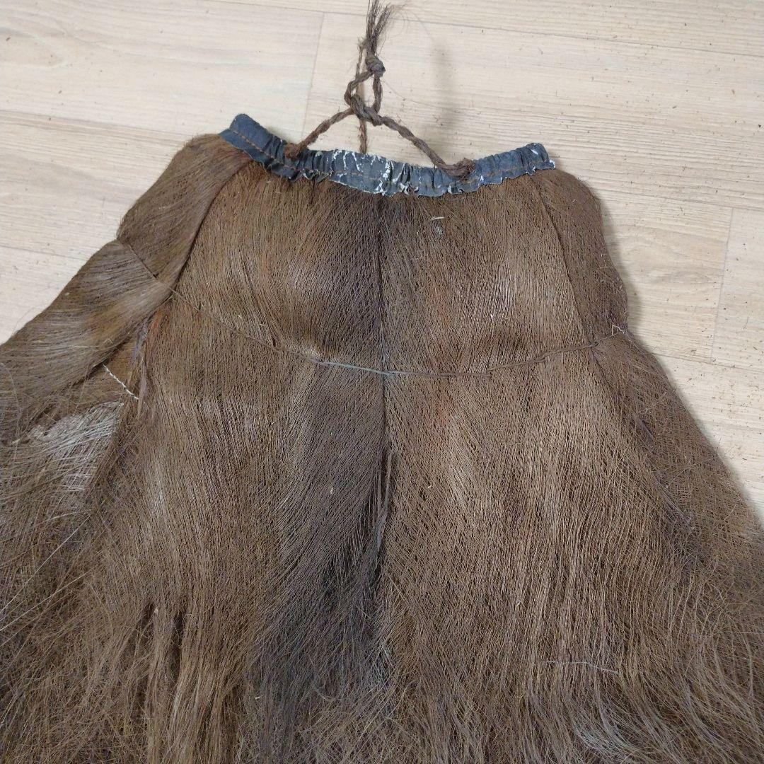 【貴重】棕櫚蓑 日本製 伝統工芸 蓑 合羽  雨具 みの かっぱ