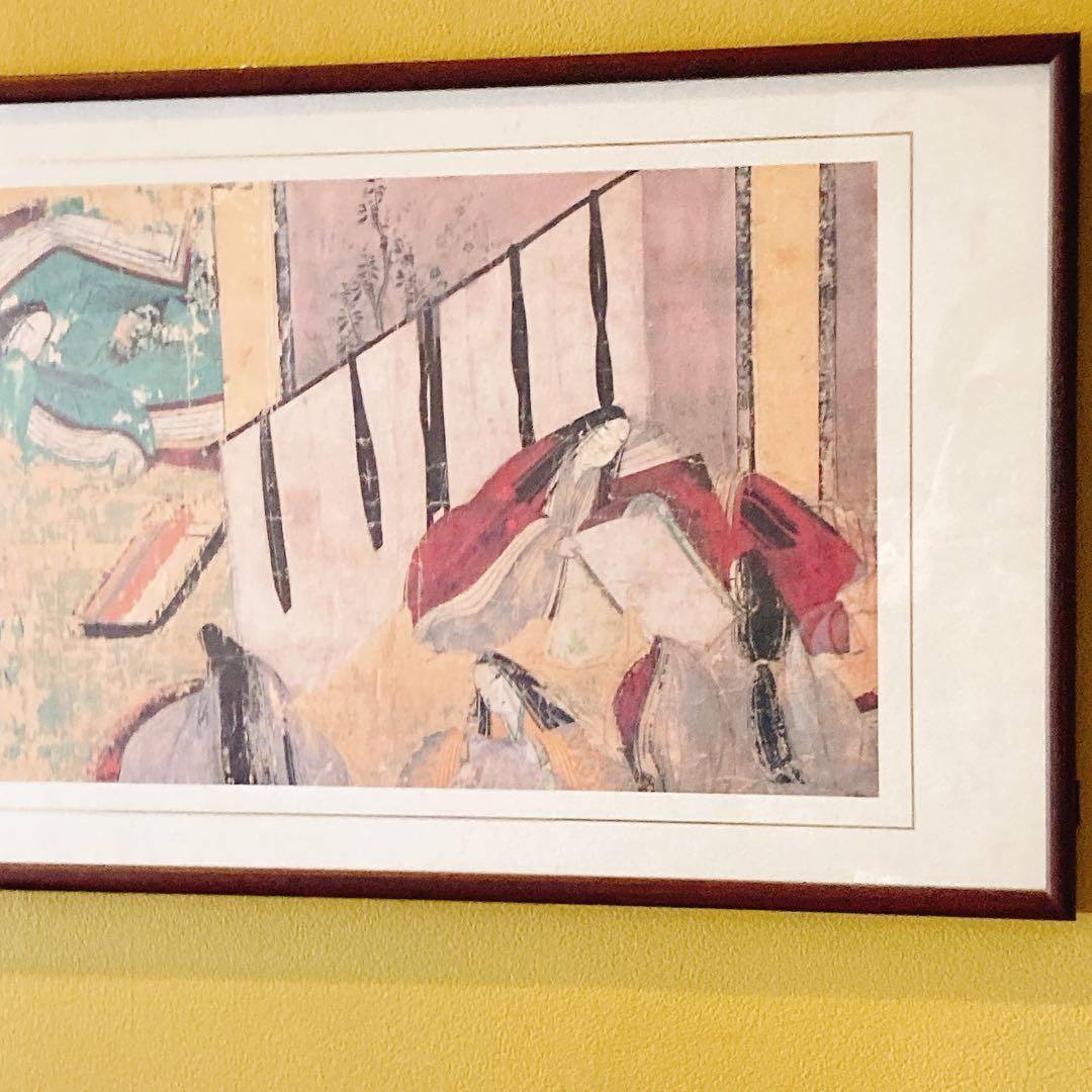 源氏物語絵巻　早蕨