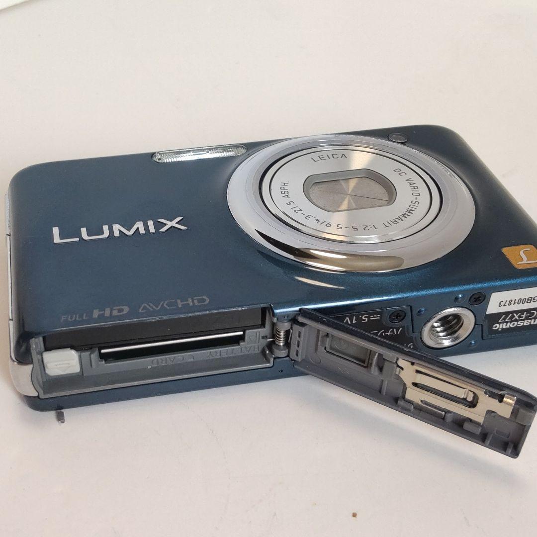動作確認済み パナソニック LUMIX DMC-FX77 オールドコンデジ