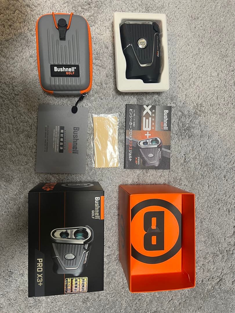 【新品】Bushnell PRO X3+ ゴルフ用距離計