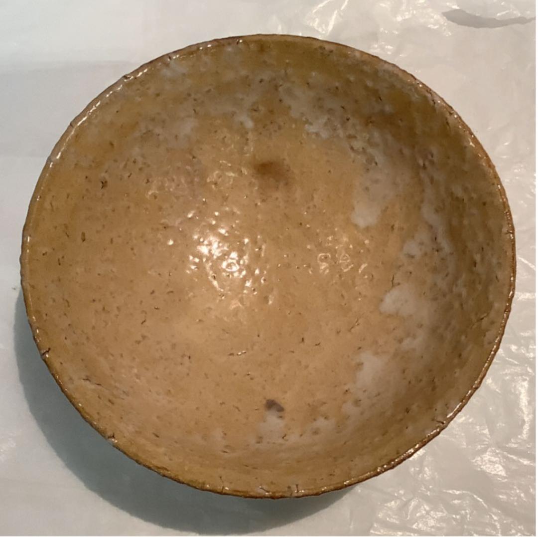 【茶道具】岡田裕作　萩平茶碗