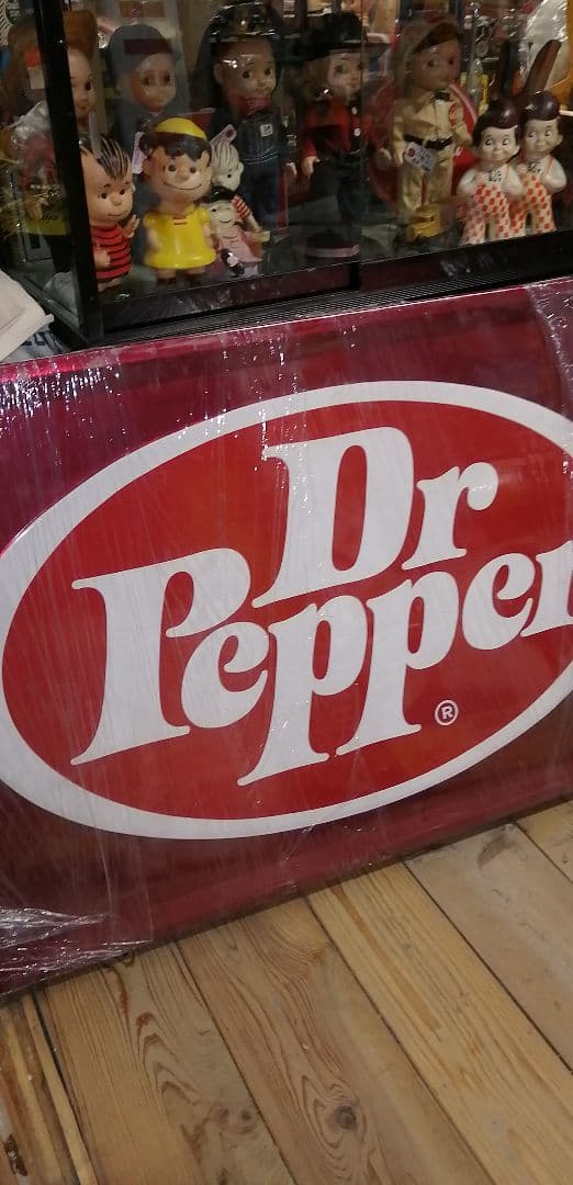 ドクターペッパーアルミ看板