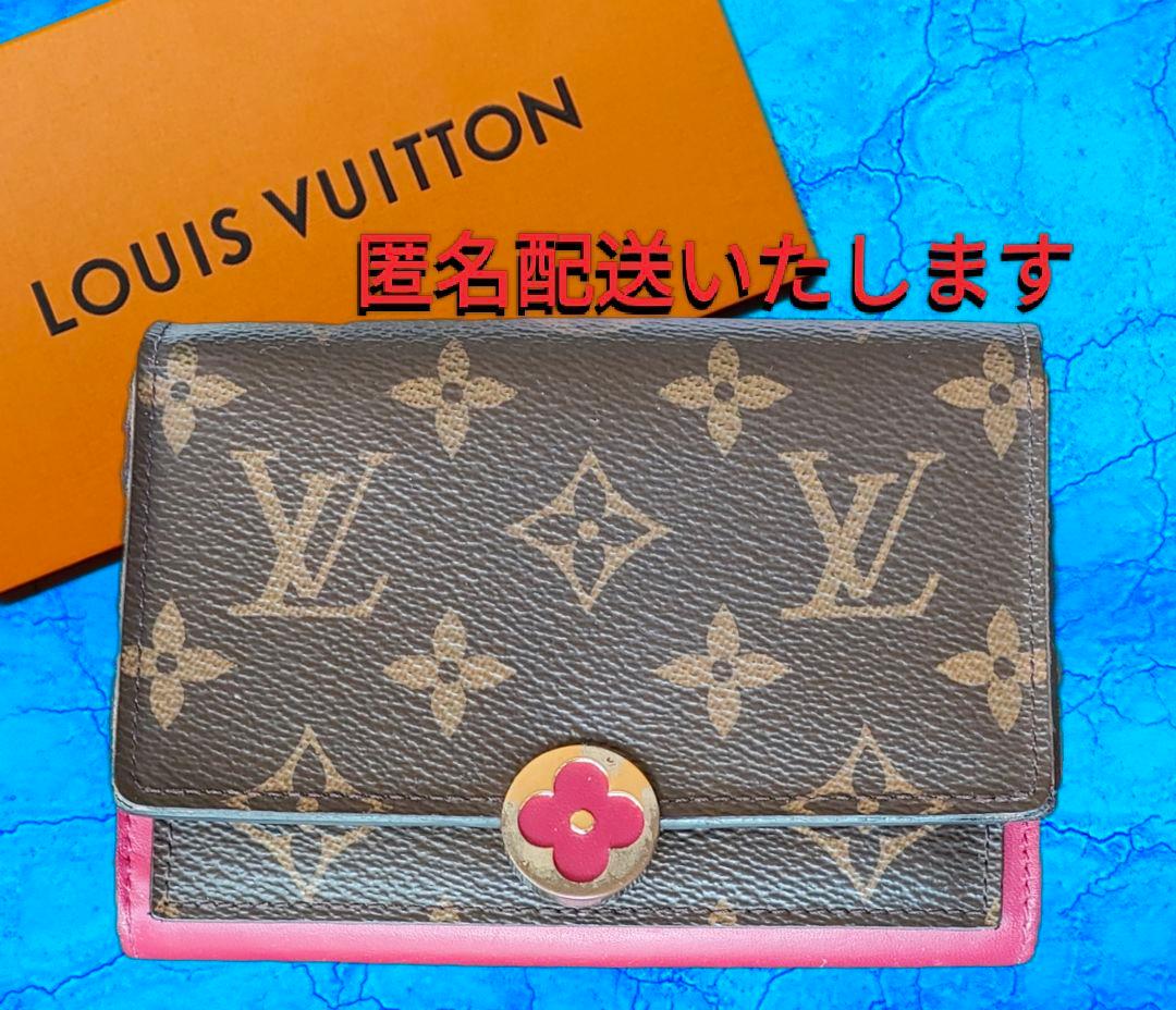 ルイヴィトン ポルトフォイユフロール コンパクト モノグラム 折り財布