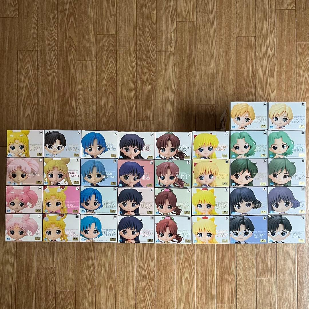 【未開封】セーラームーンQposket フィギュア 34体セット