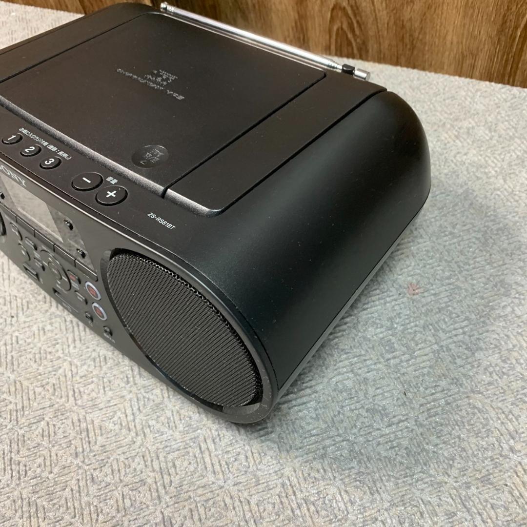 F161★　ソニー ラジオ Bluetooth ZS-RS81BT 2018年