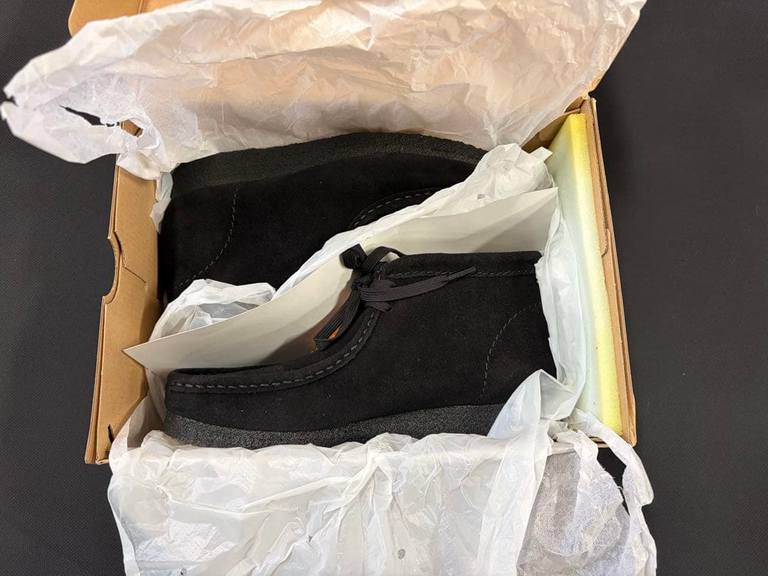 CLARKS ORIGINALS ワラビーブーツ UK6.5 24.5cm