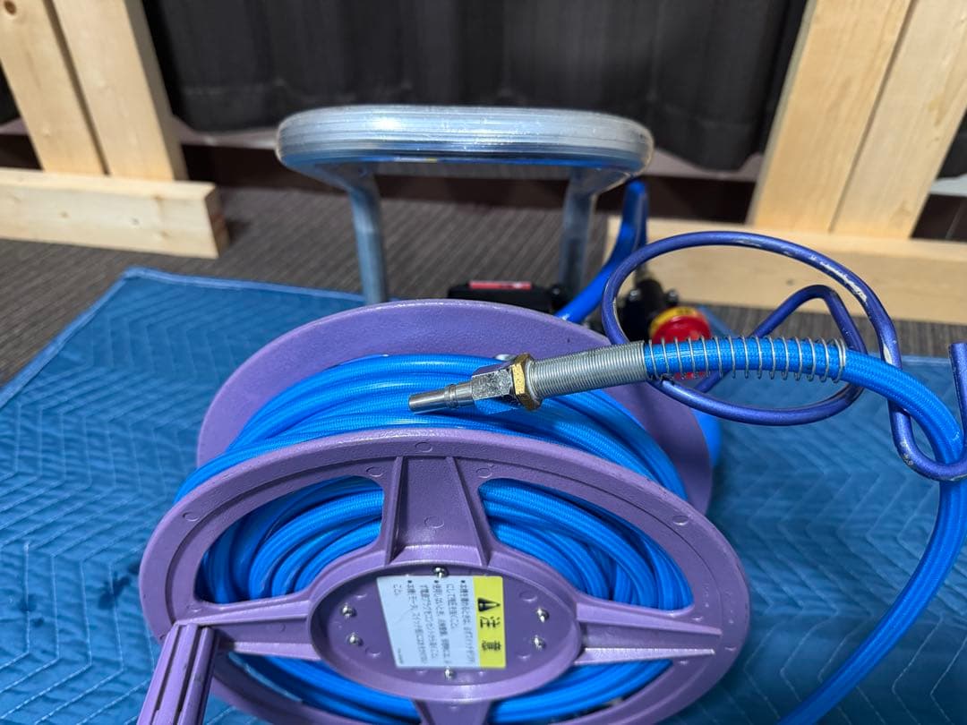 エアコン高圧洗浄機　丸山　リール