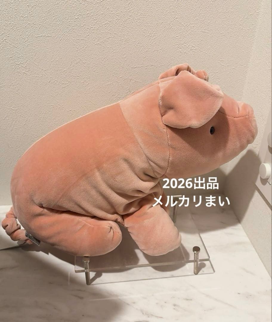  Large Mellow Mallow Pig ぬいぐるみ　豚