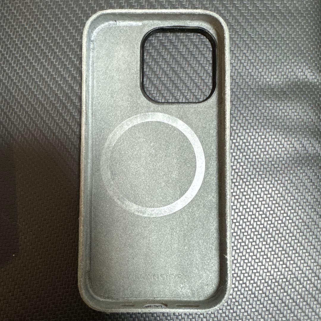 ALCANSIDE iPhone 15 Pro ケース グレー
