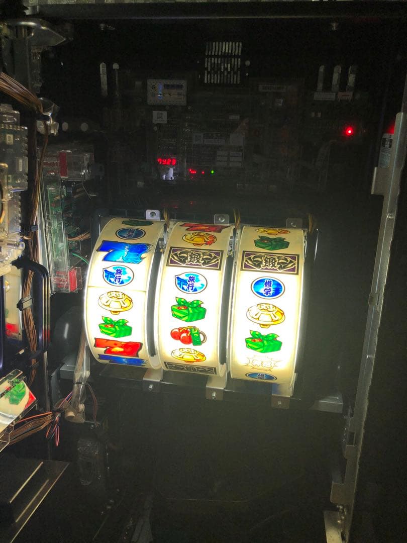 押忍番長3 スロット 実機 動作、外見良好