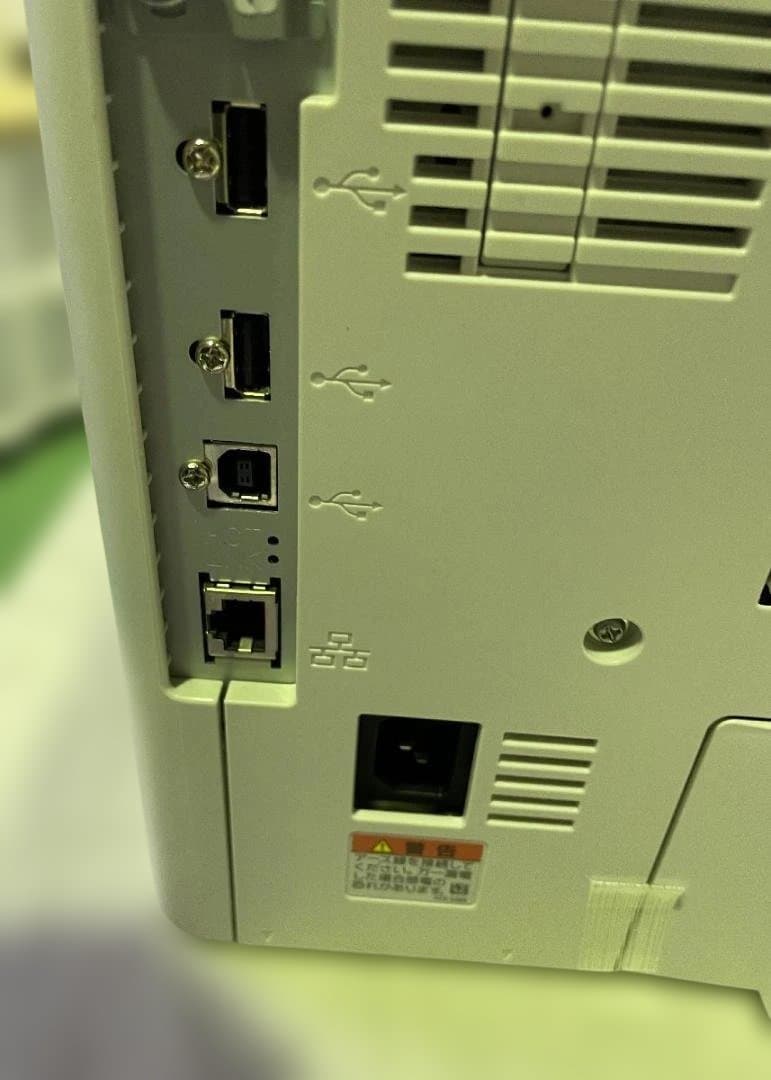 Canon LBP321 印刷枚数23664枚　動作印字OK/トナー無し