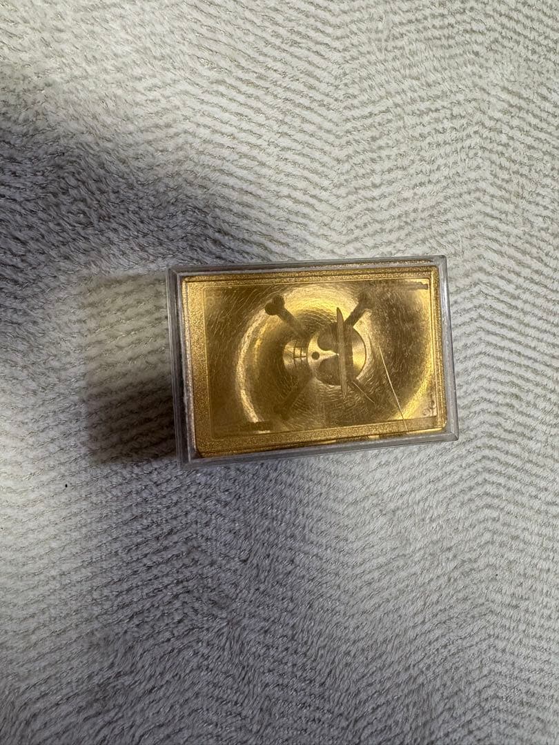 希少　ワンピース　トランプ　ゴールド