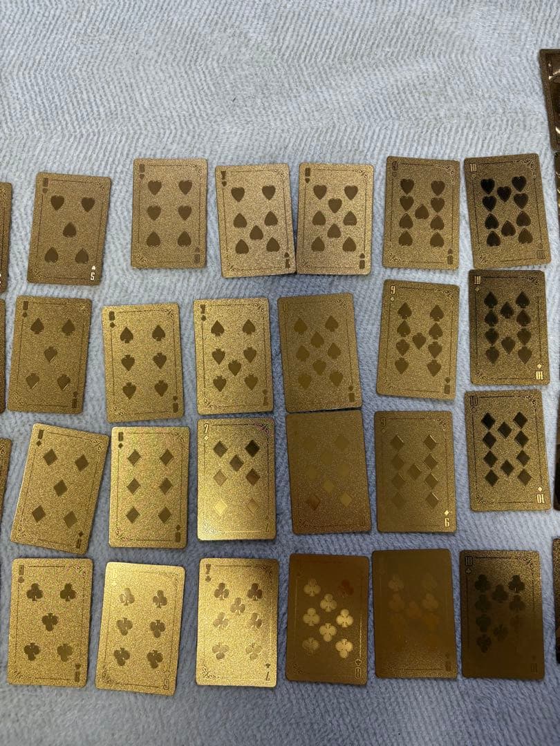 希少　ワンピース　トランプ　ゴールド